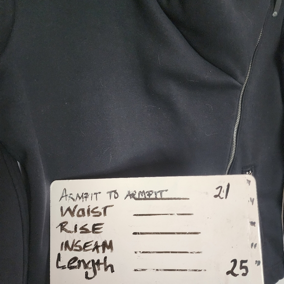 MOUNTAIN Hardwear Black full zip moto asymmetrical jacket Med - Picture 10 of 10